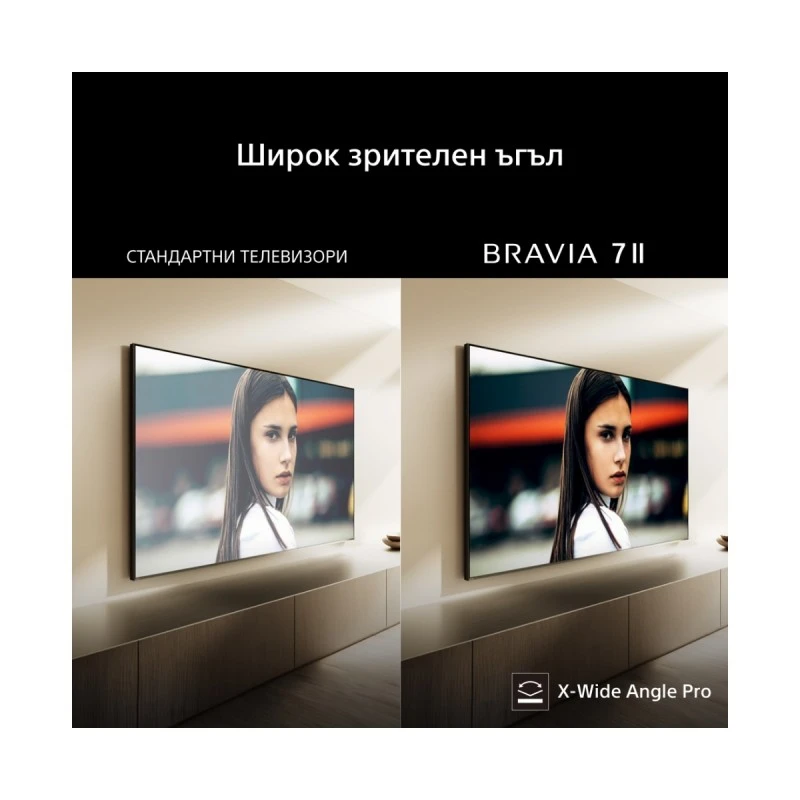 SONY BRAVIA 7 II K-65XR75M2PB RGB MINI LED TV