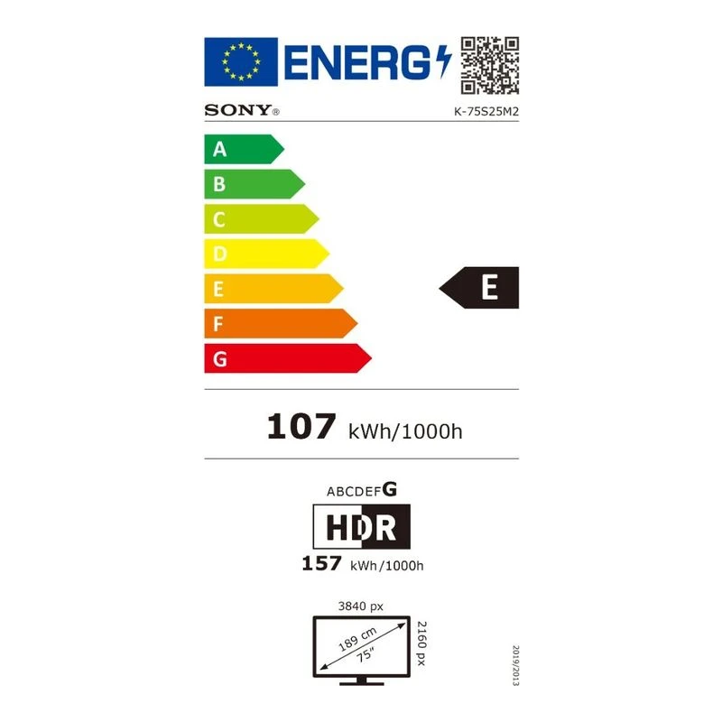SONY BRAVIA 2 II K-75S25M2PB UHD LED SMART TV