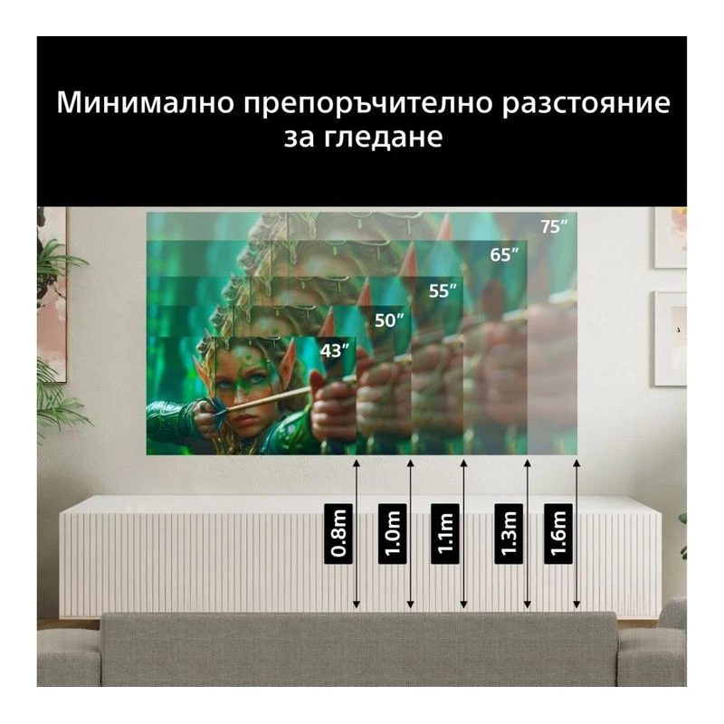 SONY BRAVIA 2 II K-75S25M2PB UHD LED SMART TV