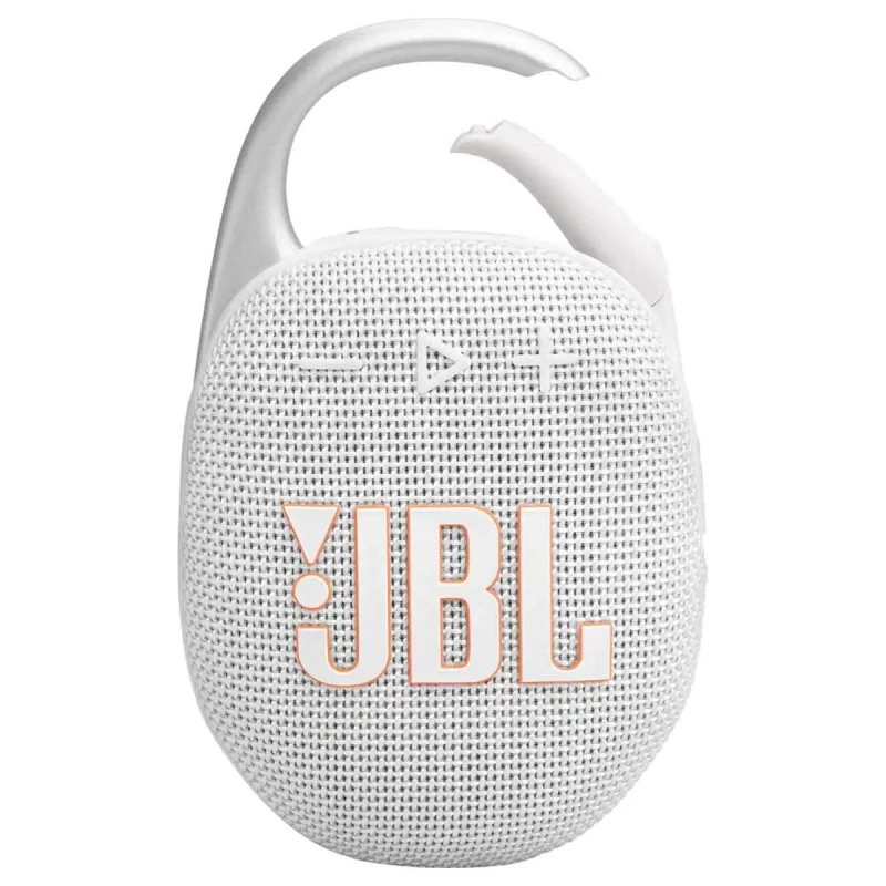 JBL CLIP 5 PORTABLE SPEAKER WHITE