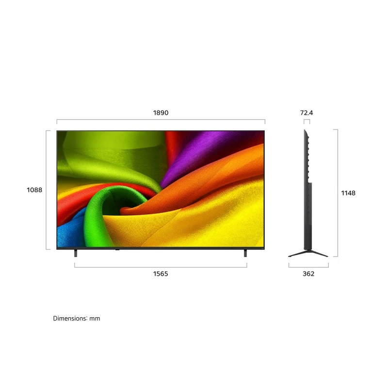 LG 85NU850B3LA NANOCELL AI SMART TV