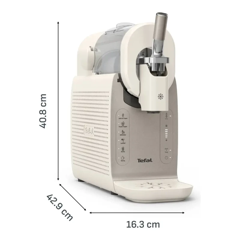 TEFAL IG803AE0 ICE CREAM MAKER SILVER