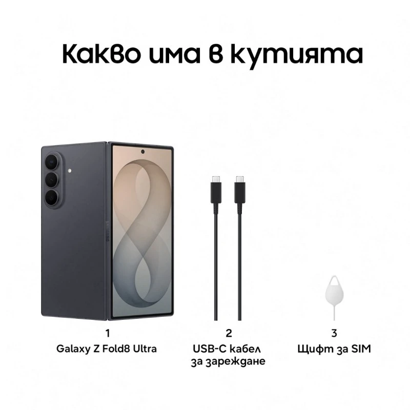 SAMSUNG GALAXY Z FOLD8 ULTRA 12/512GB 5G GRAPHITE F976 