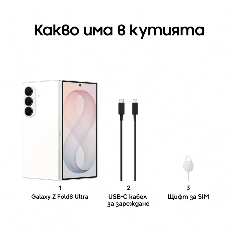 SAMSUNG GALAXY Z FOLD8 ULTRA 16/1TB 5G CREAM F976 