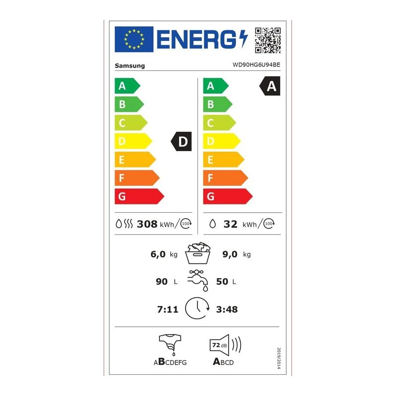 SAMSUNG WD90HG6U94BEU4