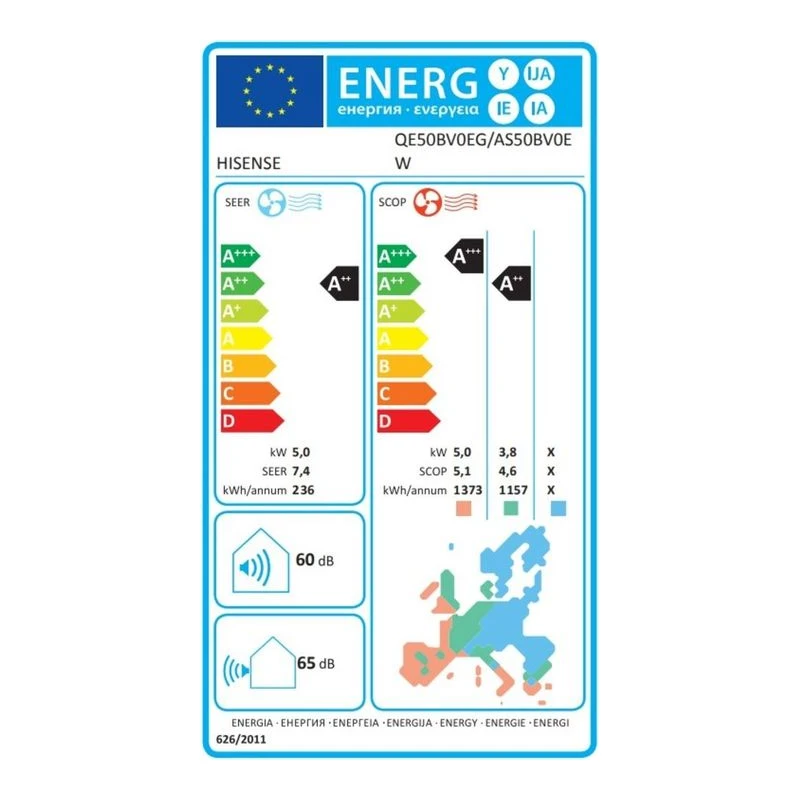 HISENSE QE50BV0EG/AS50BV0EW