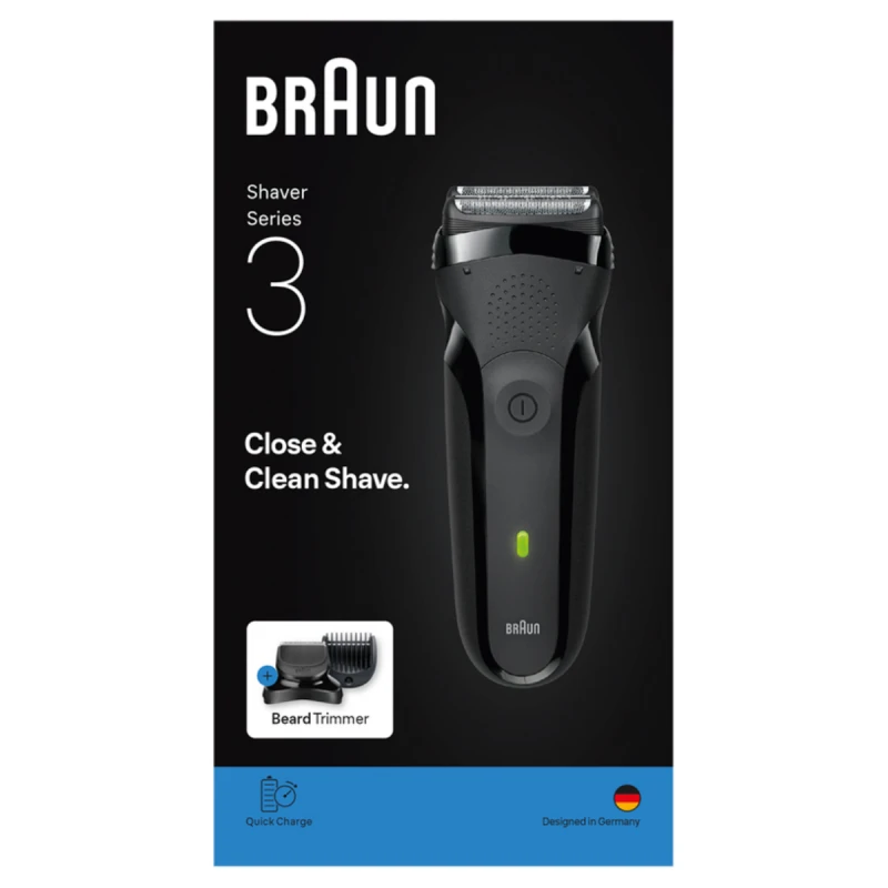 BRAUN 300BT BLK SHAVER