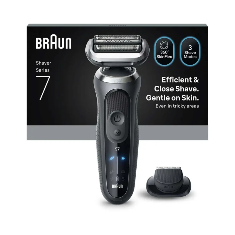 BRAUN 72-G1200S GREY SHAVER