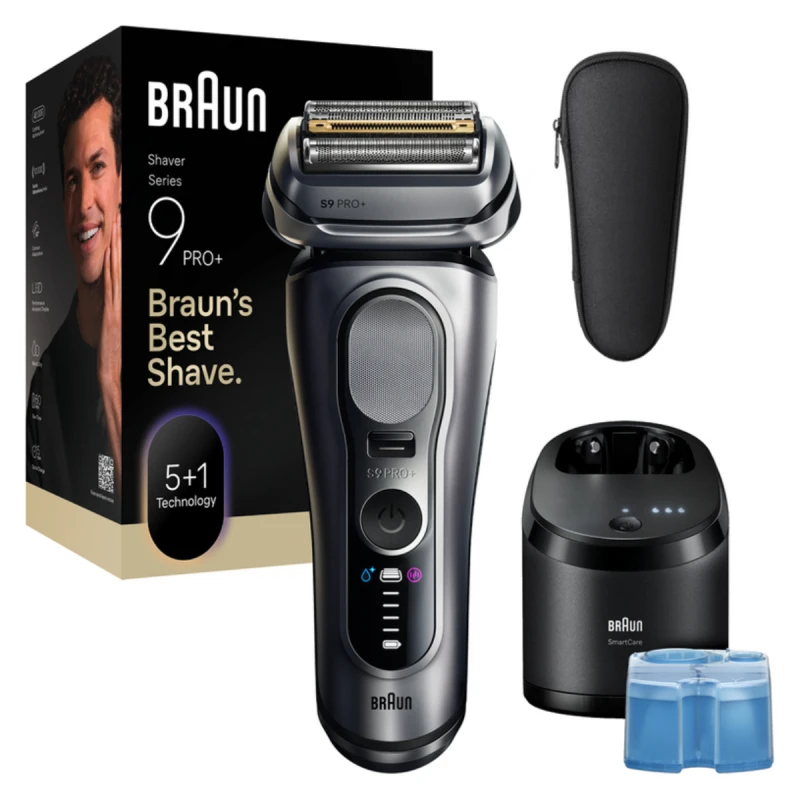 BRAUN 9667CC SILV SHAVER