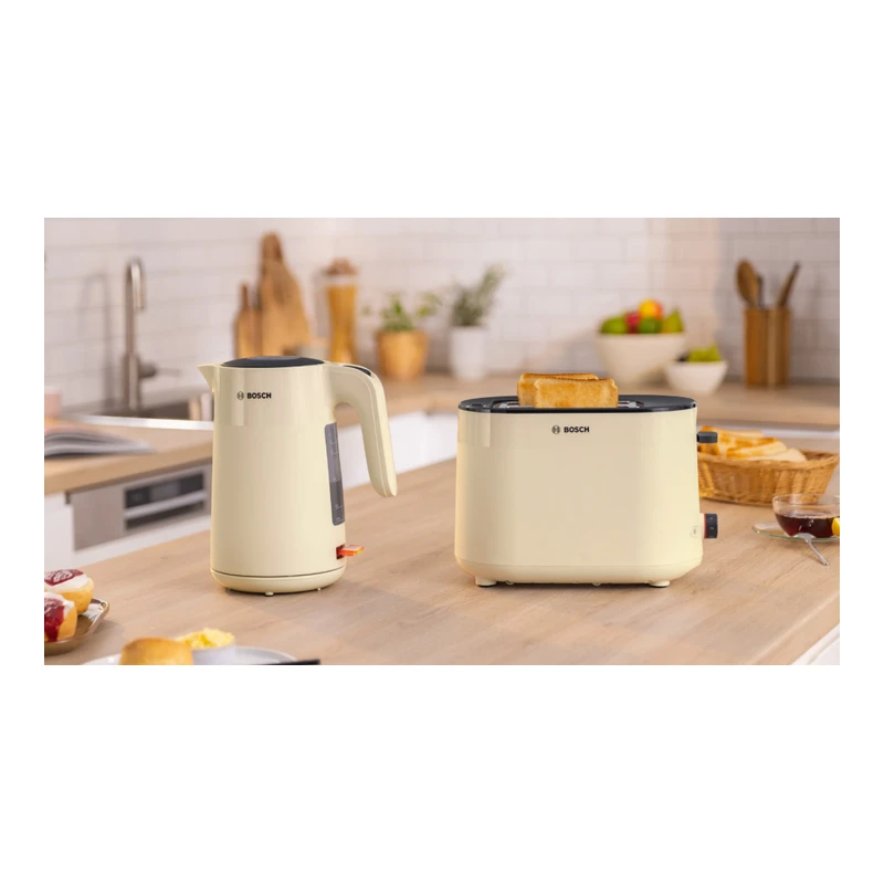 BOSCH TAT2M127 COMPACT TOASTER BEIGE