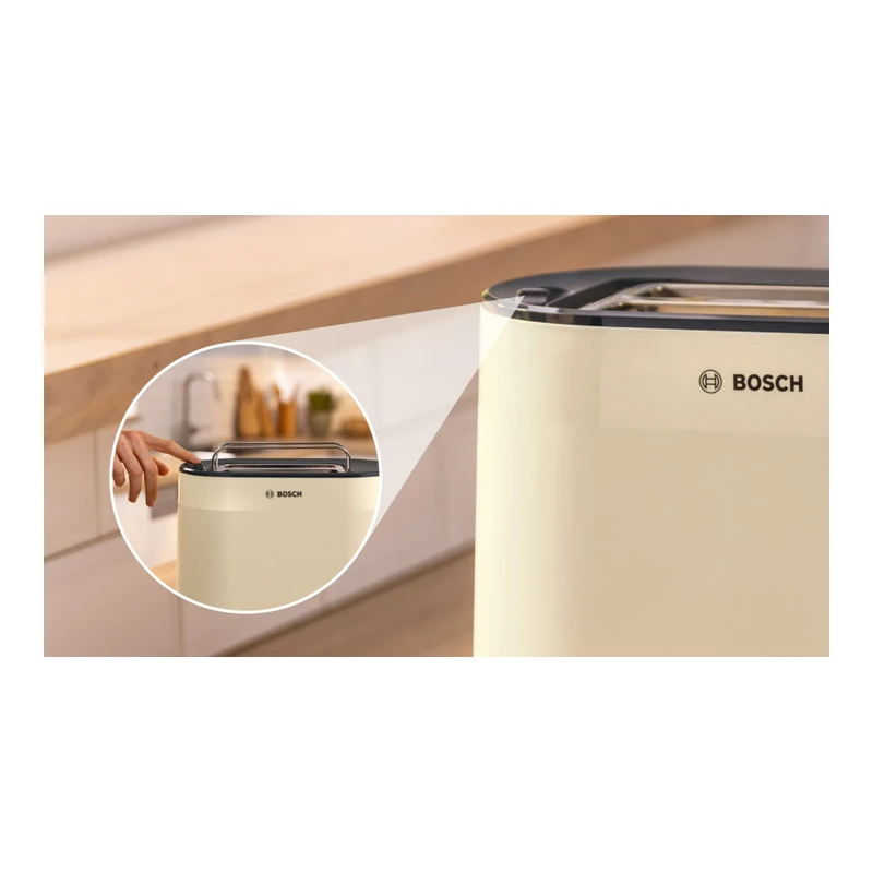 BOSCH TAT2M127 COMPACT TOASTER BEIGE