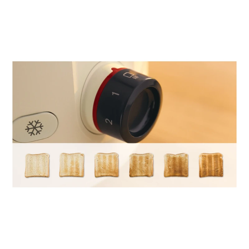 BOSCH TAT2M127 COMPACT TOASTER BEIGE