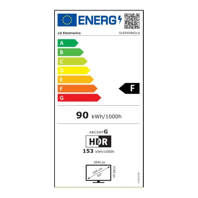 LG OLED65B62LA OLED EVO AI SMART TV