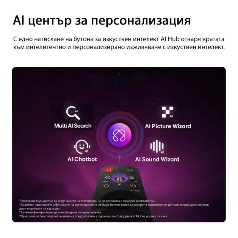LG OLED65G61LW OLED EVO AI SMART TV