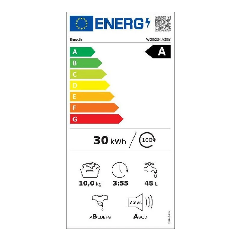 BOSCH WGB254A3BY