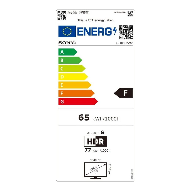 SONY BRAVIA 3 II K-50XR35M2PB UHD LED SMART TV