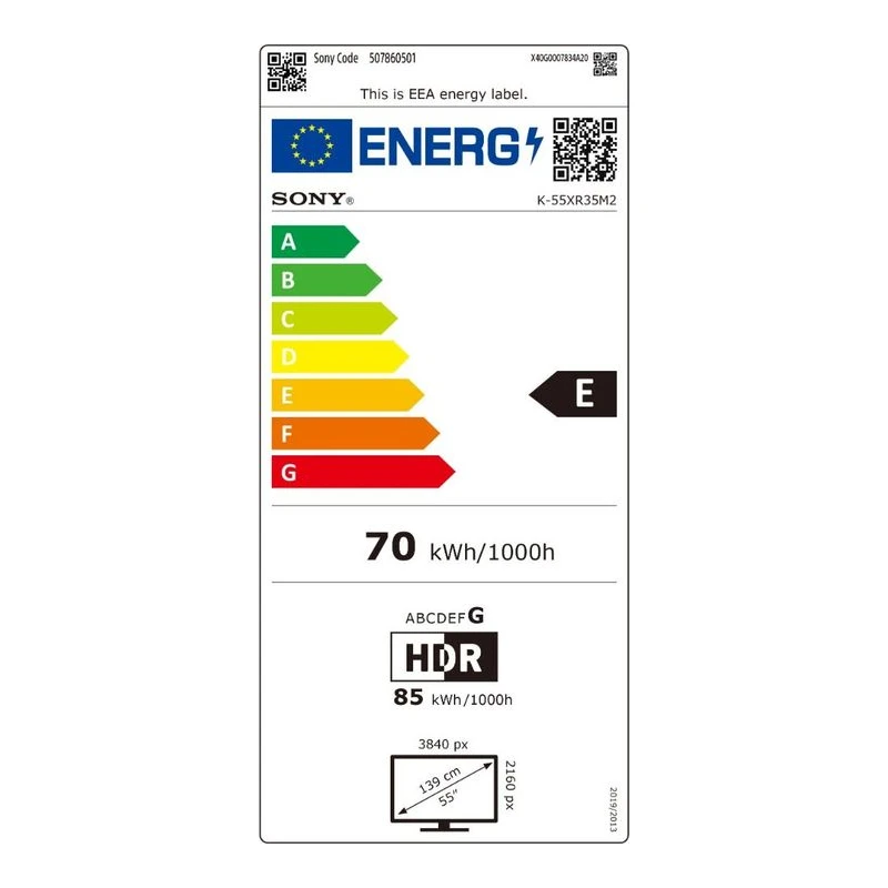 SONY BRAVIA 3 II K-55XR35M2PB UHD LED SMART TV