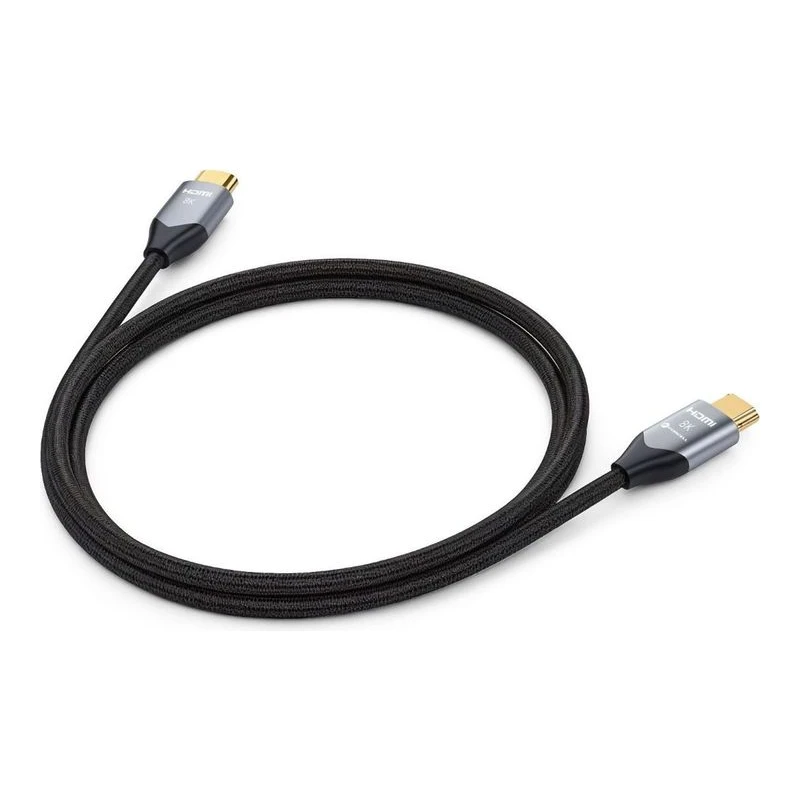 FORCELL HDMI 2.1 КАБЕЛ 8К 60HZ/4K 120HZ 48GBPS 1M ЧЕРЕН