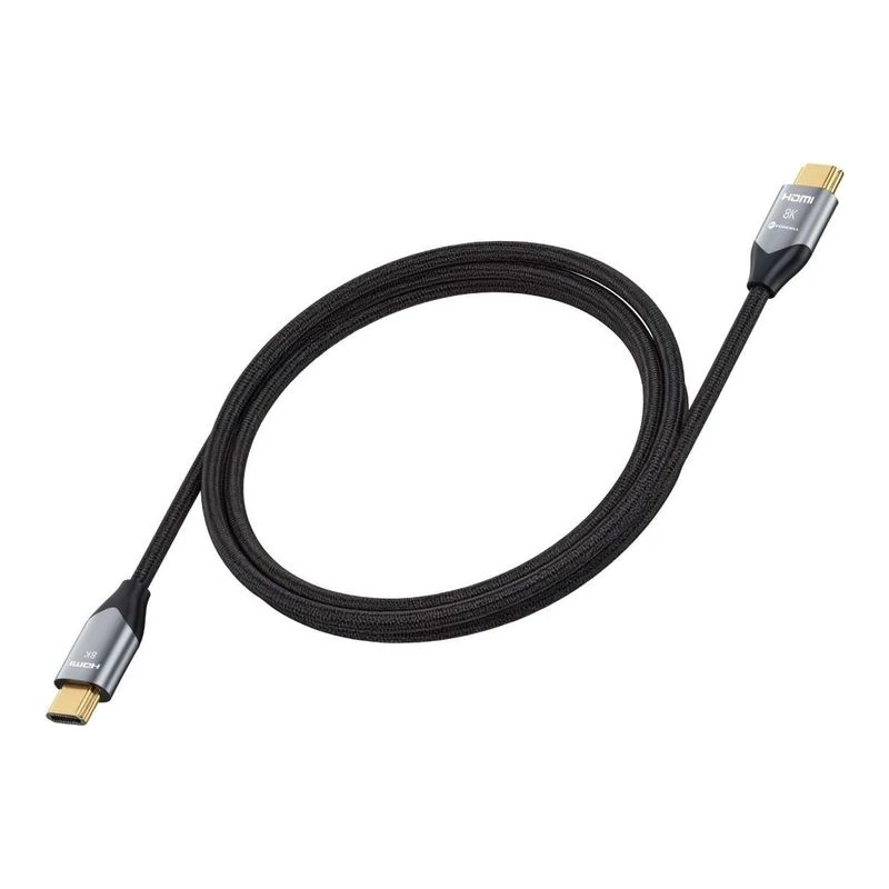 FORCELL HDMI 2.1 КАБЕЛ 8К 60HZ/4K 120HZ 48GBPS 5M ЧЕРЕН