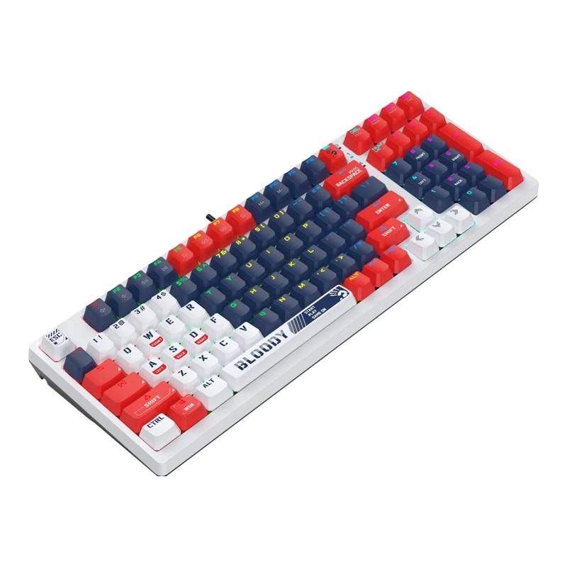 BLOODY S98 SPORTS КЛАВ. ГЕЙМЪРСКА С КАБЕЛ NAVY