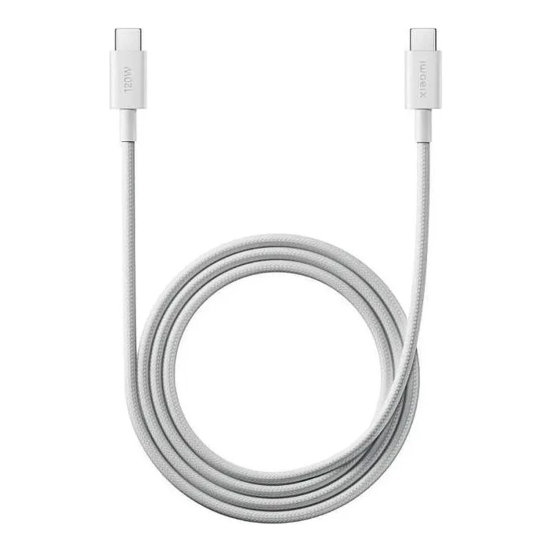 XIAOMI BHR087AGL 6A BRAIDED USB-C TO USB-C CABLE (2M)