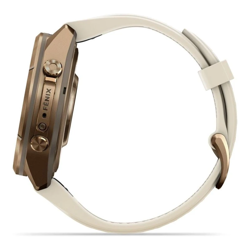 GARMIN WATCH FENIX 9 PRO 43 MM GOLD TIT CREAM/GRAY