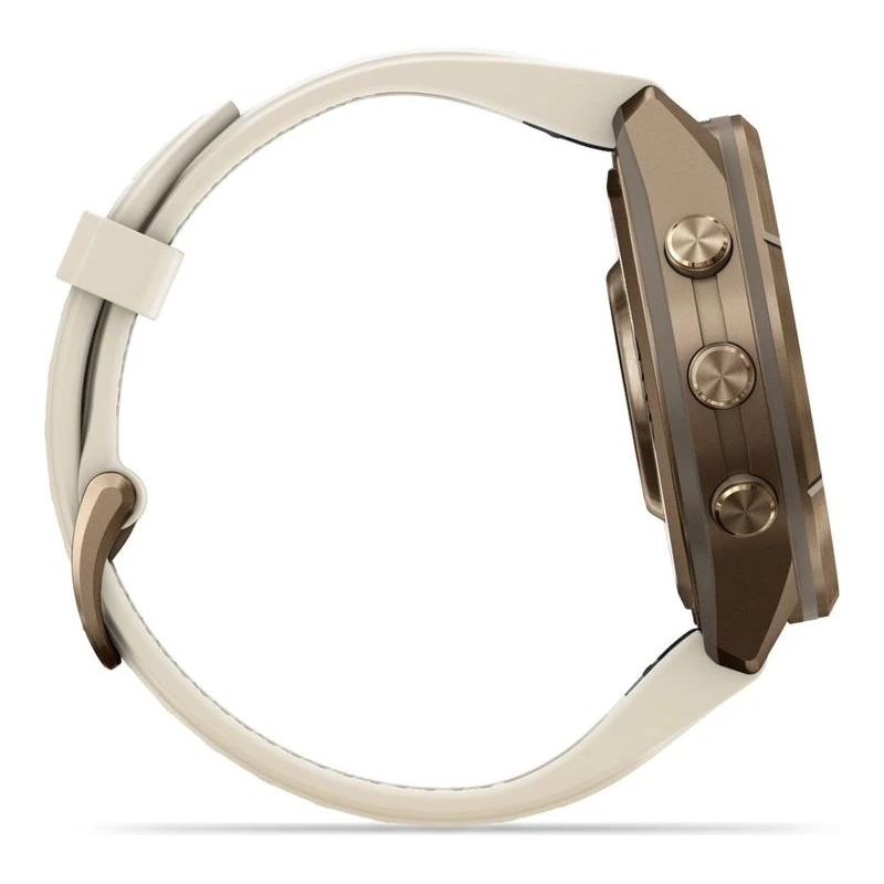 GARMIN WATCH FENIX 9 PRO 43 MM GOLD TIT CREAM/GRAY