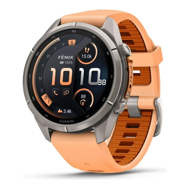 GARMIN WATCH FENIX 9 PRO INREACH 43 MM TIT PINK/ORANGE