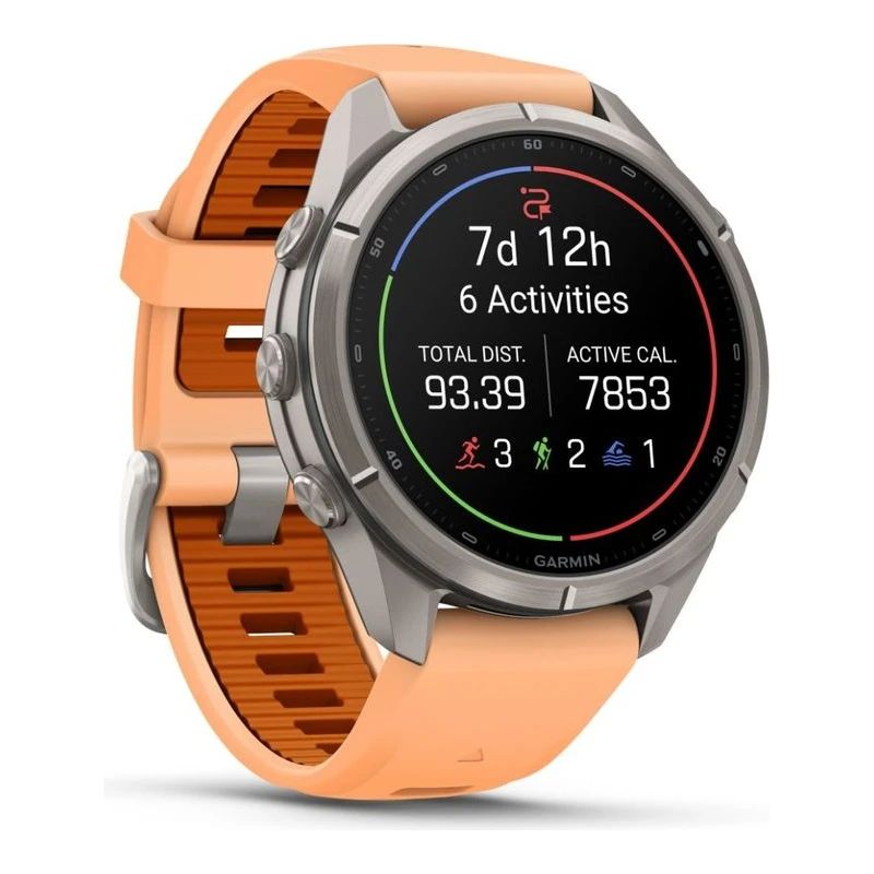 GARMIN WATCH FENIX 9 PRO INREACH 43 MM TIT PINK/ORANGE
