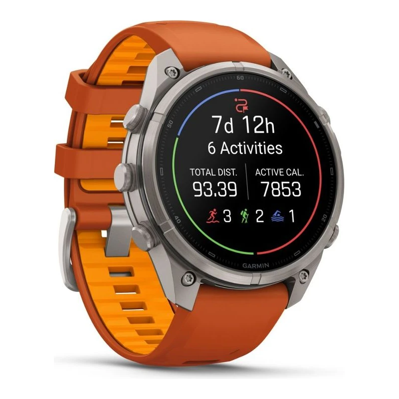 GARMIN WATCH FENIX 9 PRO INREACH 47 MM TIT ORANGE