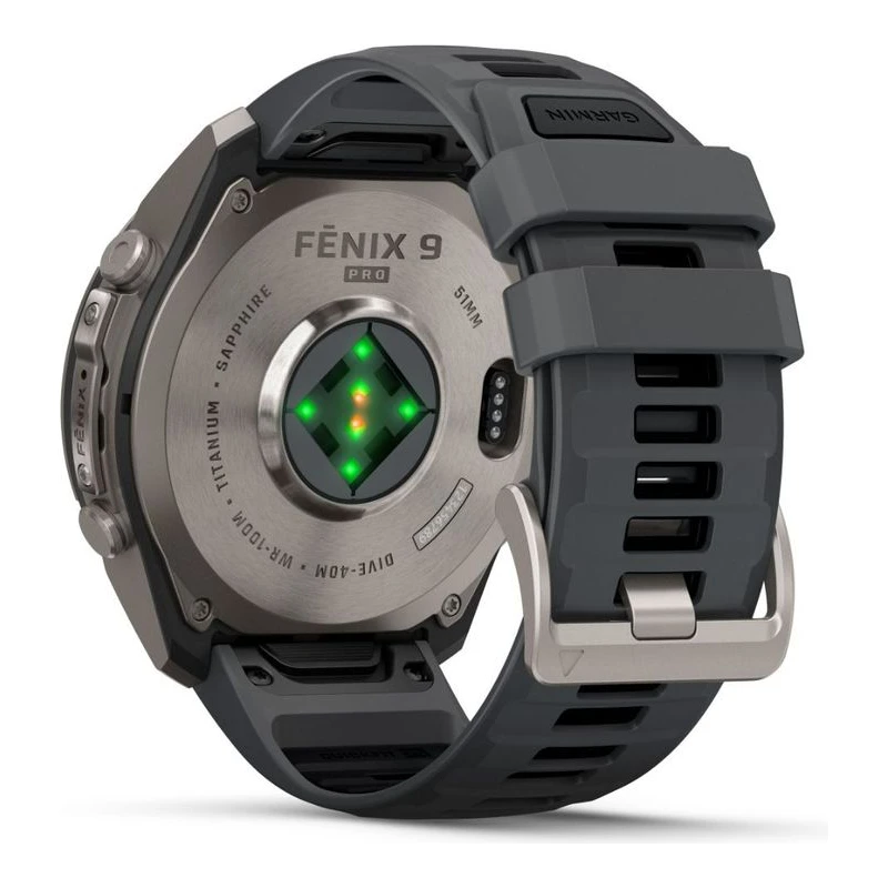 GARMIN WATCH FENIX 9 PRO 51 MM TIT GR/BLACK