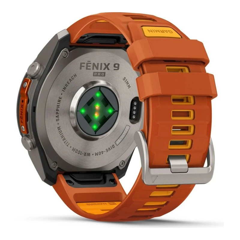 GARMIN WATCH FENIX 9 PRO INREACH 51 MM TIT ORANGE