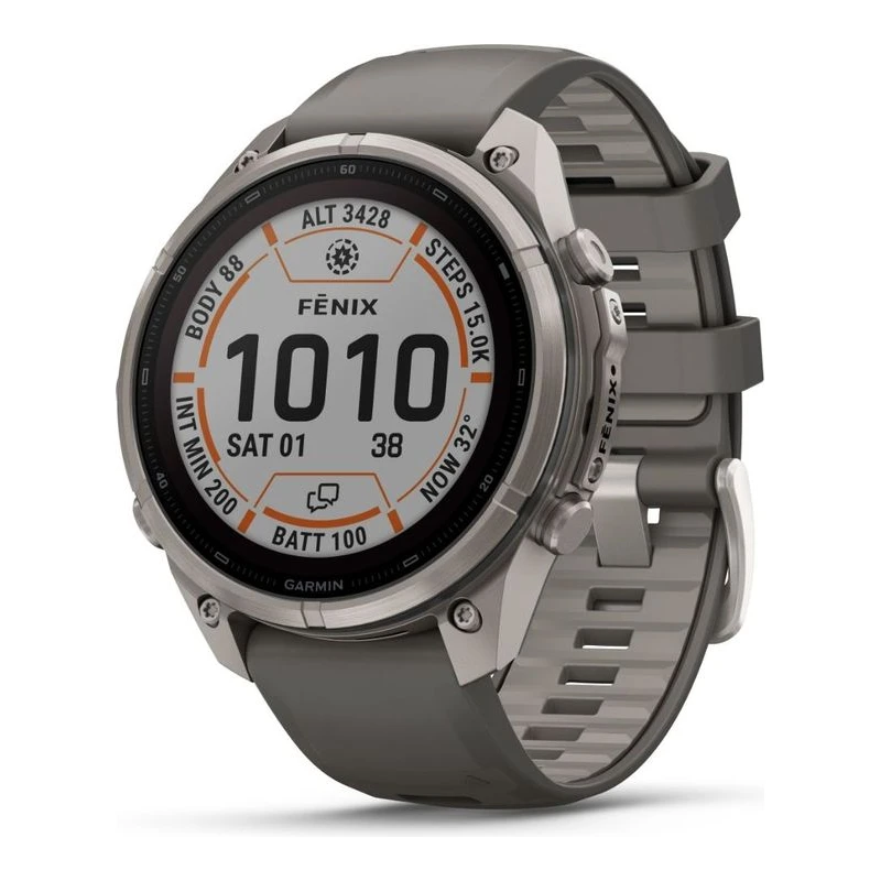 GARMIN WATCH FENIX 9 PRO INREACH SOLAR 47 MM TIT GRAY