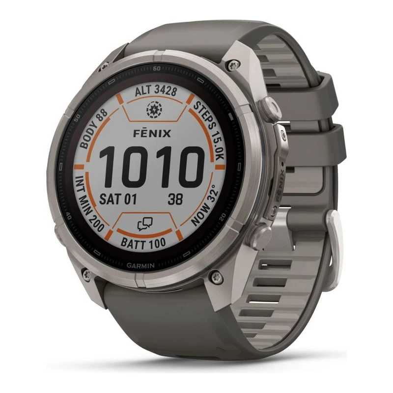 GARMIN WATCH FENIX 9 PRO INREACH SOLAR 51 MM TIT GRAY