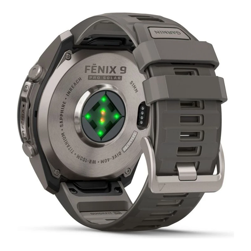 GARMIN WATCH FENIX 9 PRO INREACH SOLAR 51 MM TIT GRAY