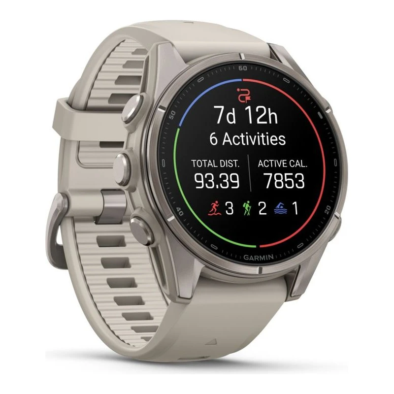 GARMIN WATCH FENIX 9 43 MM TIT FRENCH GRAY