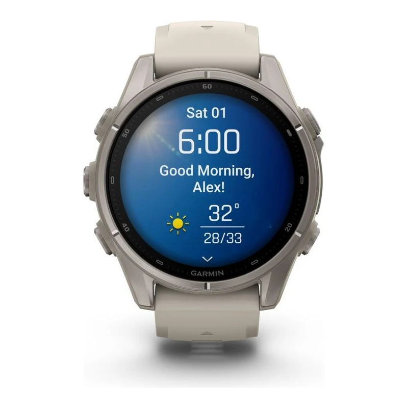 GARMIN WATCH FENIX 9 43 MM TIT FRENCH GRAY