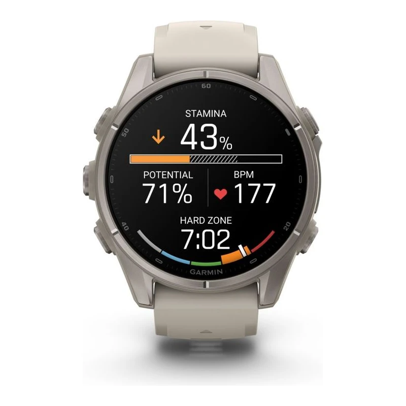 GARMIN WATCH FENIX 9 43 MM TIT FRENCH GRAY