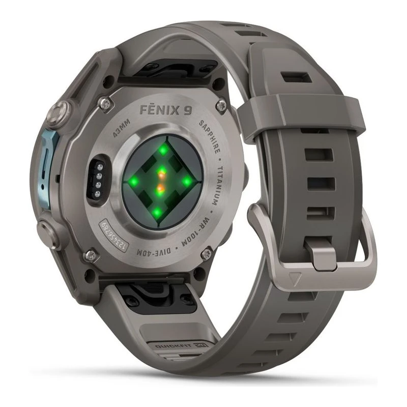 GARMIN WATCH FENIX 9 43 MM TIT  PEBBLE GRAY