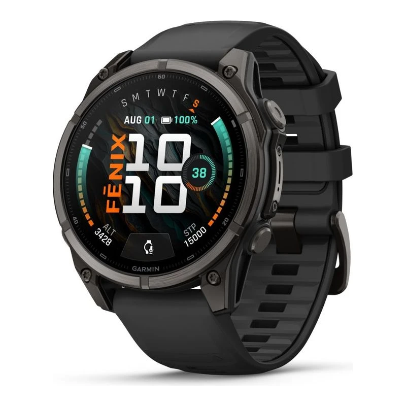 GARMIN WATCH FENIX 9 47 MM DLC TIT BLACK