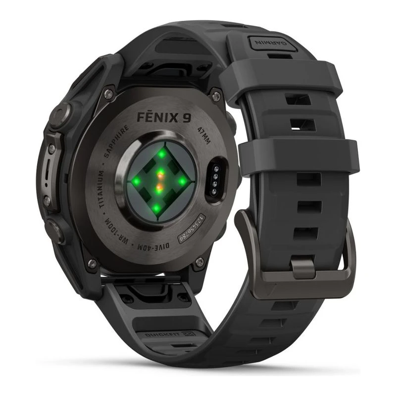 GARMIN WATCH FENIX 9 47 MM DLC TIT BLACK