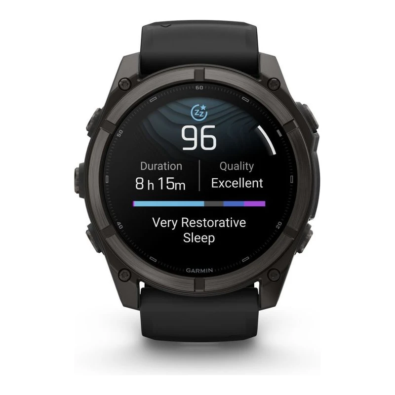 GARMIN WATCH FENIX 9 51 MM DLC TITANIUM BLACK