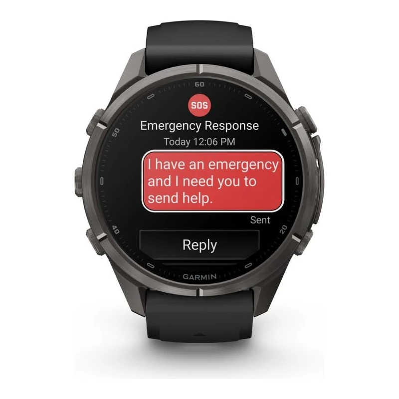 GARMIN WATCH FENIX 9 PRO INREACH 43 MM DLC TIT B/GRAY