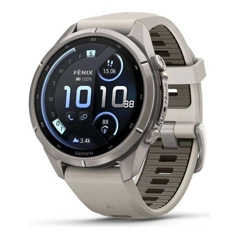 GARMIN WATCH FENIX 9 PRO INREACH 43 MM TIT G/SANDSTONE