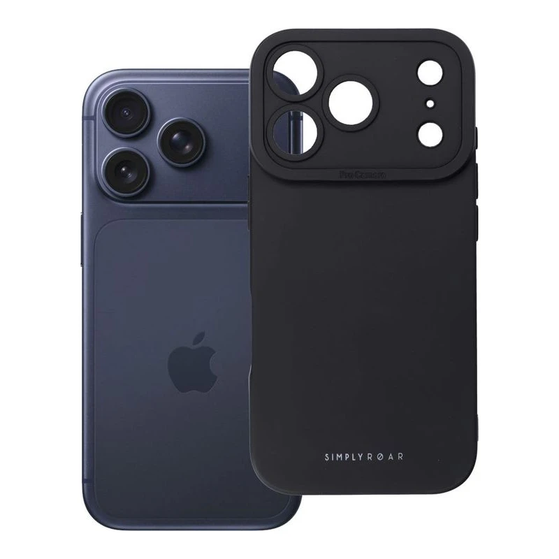 ROAR КАЛЪФ LUNA ЗА IPHONE 17/18PRO ЧЕРЕН