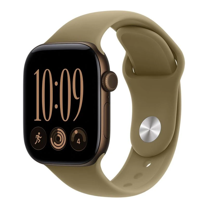 APPLE WATCH 12 42MM BRONZE / OLIVE SPORT S/M