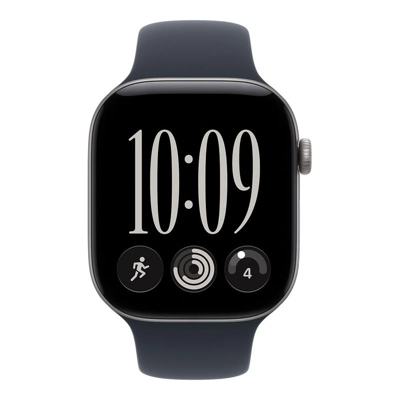 APPLE WATCH 12 46MM SPACE GREY / NAVY BLUE SPORT S/M