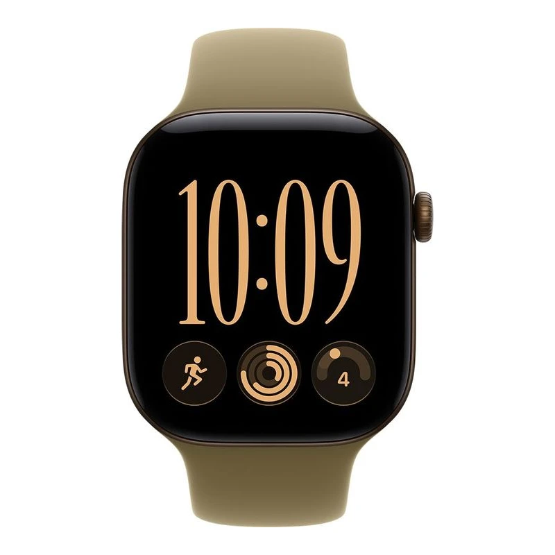 APPLE WATCH 12 CELL 46MM BRONZE / OLIVE SPORT M/L