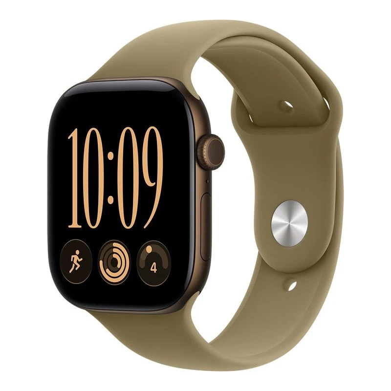 APPLE WATCH 12 CELL 46MM BRONZE / OLIVE SPORT M/L