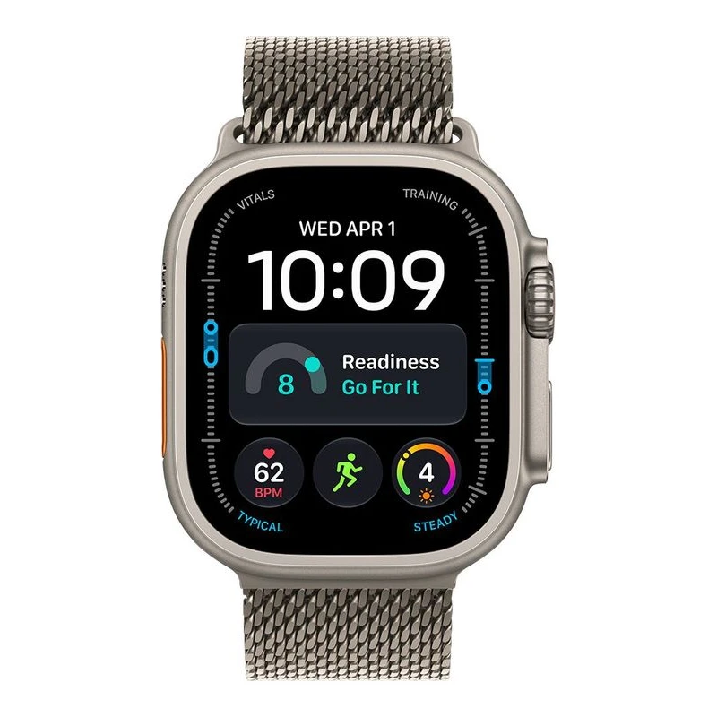 APPLE WATCH ULTRA 4 CELL 49MM NATURAL TIT MILANESE-M